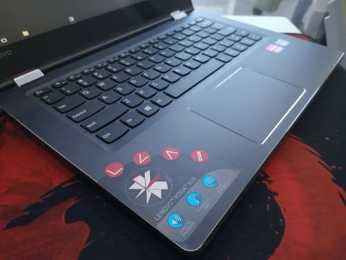 WHAT A BEAUTY*LENOVO YOGA 510*AMD A9-9410*8GB RAM*128GB SSD*7TH GEN*RADEON R5*